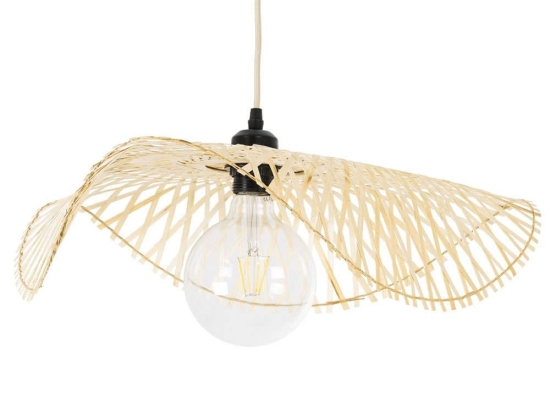 Φωτιστικό Οροφής Boho Melemele 01840 Φ50x7cm 1xE27 Beige GloboStar