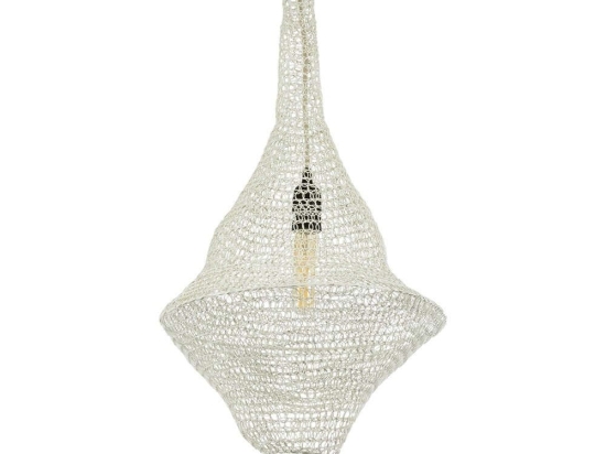 Φωτιστικό Οροφής Kentucky 01871 Φ35x60cm IP20 1xE27 Ecru GloboStar