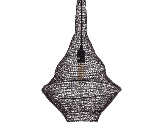 Φωτιστικό Οροφής Kentucky 01872 Φ35x60cm IP20 1xE27 Dark Brown GloboStar