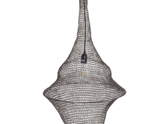 Φωτιστικό Οροφής Kentucky 01875 Φ50x90cm 1xE27 IP20 Dark Brown GloboStar