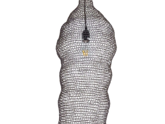 Φωτιστικό Οροφής Kentucky 01905 Φ30x80cm 1xE27 Dark Brown GloboStar