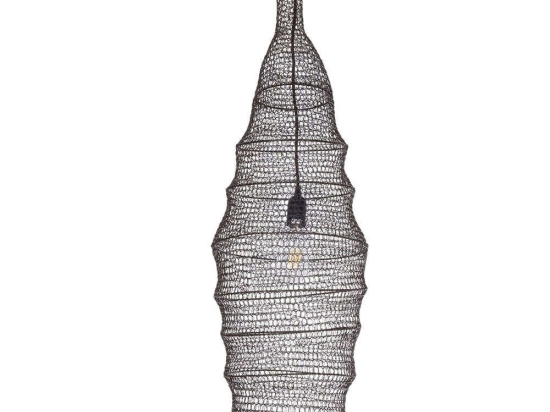 Φωτιστικό Οροφής Kentucky 01908 Φ30x105cm 1xE27 Dark Brown GloboStar