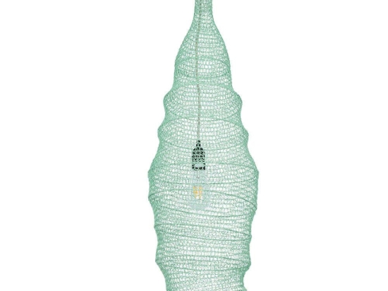 Φωτιστικό Οροφής Kentucky 01909 Φ30x105cm 1xE27 Turquoise GloboStar