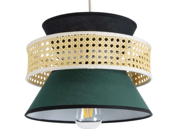 Φωτιστικό Οροφής Saige 01915 Φ30x22cm 1xE27 IP20 Green-Beige GloboStar