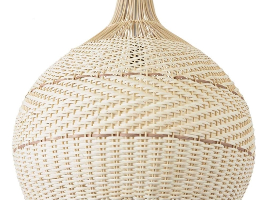 Φωτιστικό Οροφής Santacruz 01951 Φ60x60cm 1xE27 Beige-Brown GloboStar