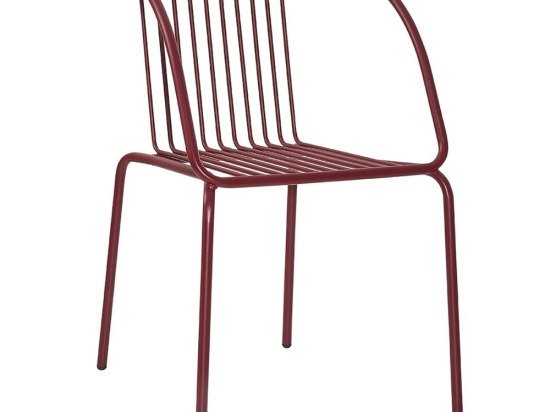 Πολυθρόνα Urania/P 02-00-0451 57x53x81cm Bordo