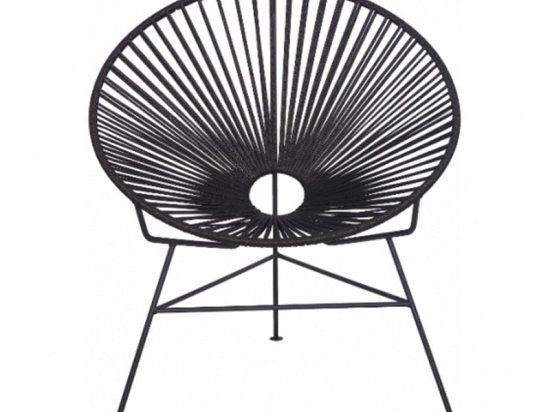 Καρέκλα Acapulco 02-00-0509 80x80x88cm Black