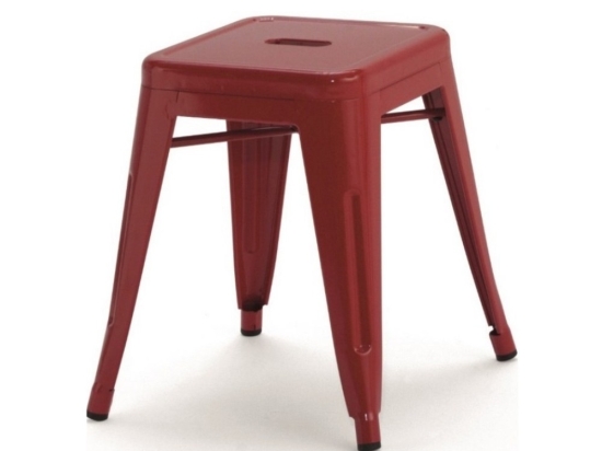 Σκαμπό Dolix/S-L 02-00-0627 39x39x46cm Bordo