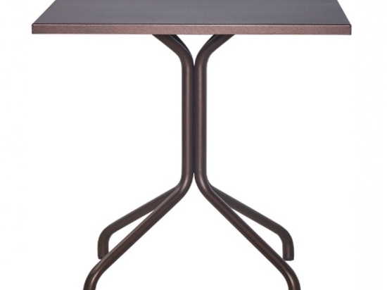 Τραπέζι Tino/S 02-00-0686 70x70x74cm Black