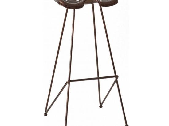 Σκαμπό Μπαρ Calvin/S 02-00-0794 48x48x83cm Taupe