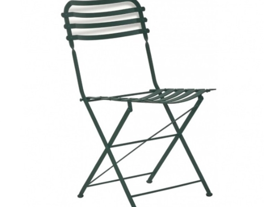 Καρέκλα Πτυσσόμενη Bistro/C 02-00-0795 52x45x85cm Dark Green