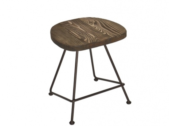 Σκαμπό Calvin/SL-W 02-00-1012 36x40x46cm Black-Walnut