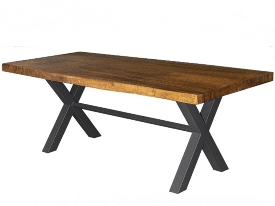 Τραπέζι Κήπου Suar/T-X 02-00-1168 200x90x78cm Anthracite-Walnut