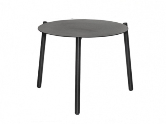 Τραπέζι Κήπου Ola/TM 02-00-1233 Φ49x40cm Black