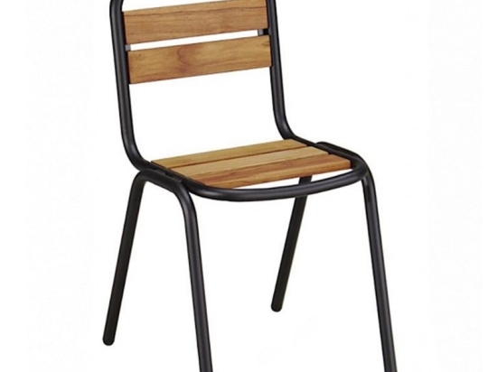 Καρέκλα Texas/T 02-00-1239 48x45x82cm Black-Oak