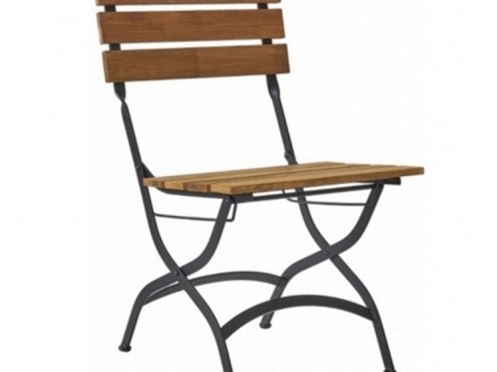 Καρέκλα Πτυσσόμενη Pablona/T 02-00-1244 55x46x87cm Anthracite-Oak