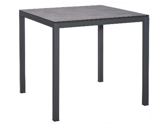 Τραπέζι Κήπου Tower/TC 02-00-1288 79x79x74cm Anthracite