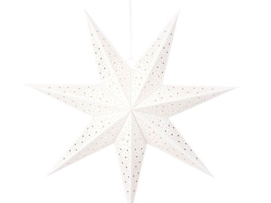Αστέρι Χάρτινο Κρεμαστό 02.1075801 60x18cm White