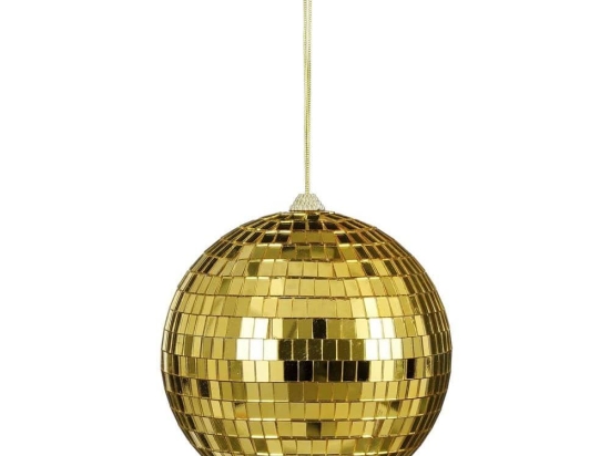 Χριστουγεννιάτικη Μπάλα Disco Mirror 02.1162276 15m Gold