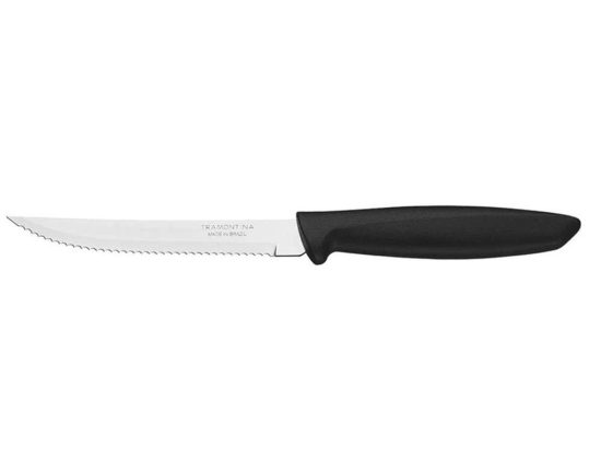 Μαχαίρι Κρέατος Plenus 020.23434.405 12,5cm Inox-Black Ατσάλι,Πλαστικό