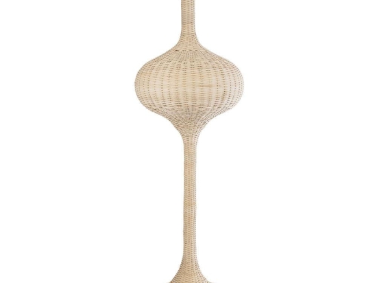 Φωτιστικό Δαπέδου Aladdin 02052 Φ60x180cm 1xE27 IP20 Beige GloboStar