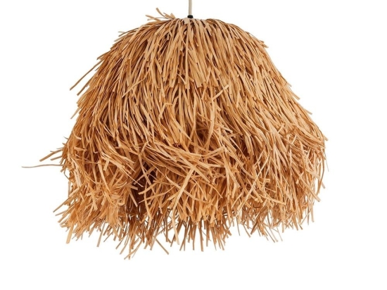 Φωτιστικό Οροφής Κρεμαστό Guadeloupe 02154 Boho 1xE27 IP20 50x40cm Brown GloboStar