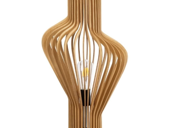 Επιτραπέζιο Φωτιστικό Mihiro 02176 Boho 1xE27 IP20 33x57cm Brown-Black GloboStar