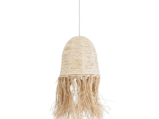 Φωτιστικό Οροφής Κρεμαστό Martinique 02178 Boho 1xE27 IP20 34x70cm Beige GloboStar