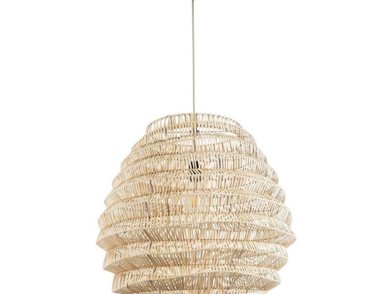 Φωτιστικό Οροφής Κρεμαστό Oregon 02206 Boho 1xE27 IP20 60x56cm Beige GloboStar