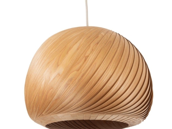Φωτιστικό Οροφής Kailani 02243 Φ40x30cm 1xE27 Brown GloboStar
