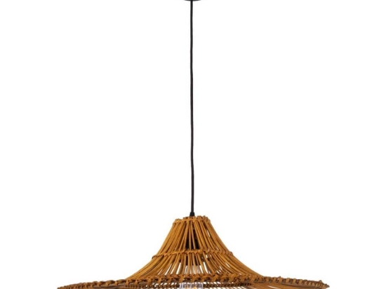 Φωτιστικό Οροφής Κρεμαστό Palermo 02310 Boho 1xE27 IP20 60x18cm Beige GloboStar