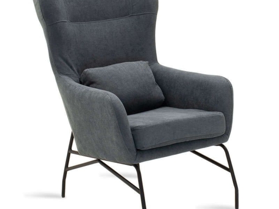 Πολυθρόνα - Μπερζέρα Rimbo 024-000015 66x81x102cm Grey
