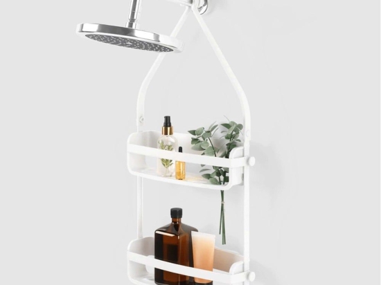 Ραφιέρα Μπάνιου Caddy 023460-660 White Umbra Πλαστικό
