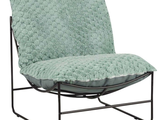 Πολυθρόνα Chopie 029-000220 77x90x83cm Light Green-Black