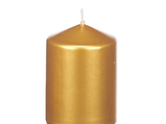 Κερί Κορμός 029.92534 7x10cm Gold