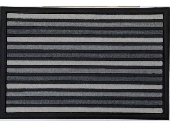 Πατάκι Εισόδου Με Λάστιχο 05.1473293 40x60cm Grey 40Χ60