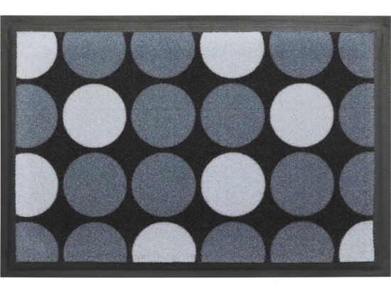 Πατάκι Εισόδου 05.1474993 Κύκλοι Grey 40Χ60