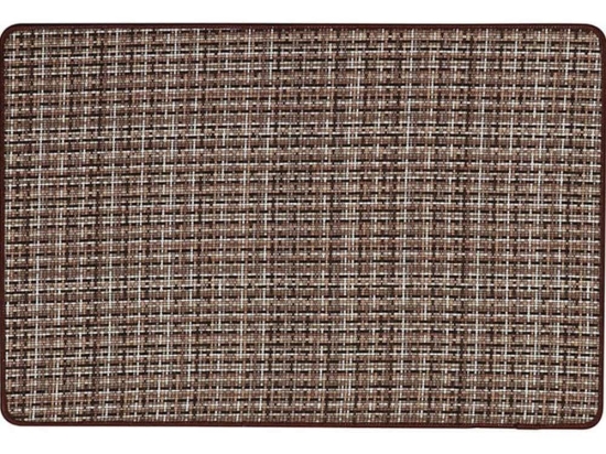 Χαλάκι Κουζίνας Wooven 05.47022604 45x60cm Pixel Brown 45 X 60 Πολυέστερ