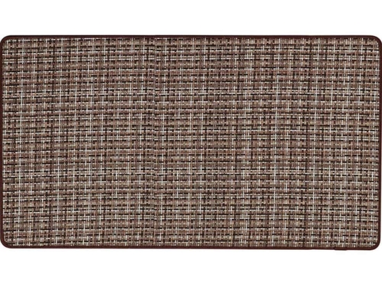 Χαλάκι Κουζίνας Wooven 05.47023604 45x80cm Pixel Brown 45X80 Πολυέστερ