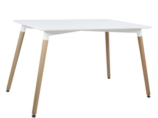 Τραπέζι Minimal HM008.01 Λευκό 120x80x73cm Mdf,Ξύλο