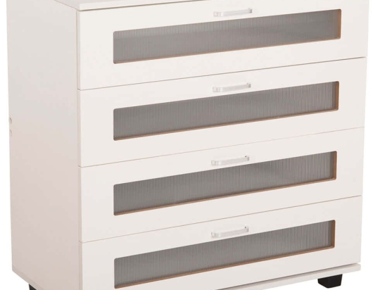 Συρταριέρα Thorgan HM9880.03 80x40x83cm White