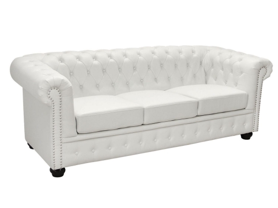 Καναπές T.Chesterfield Hm3009.02 208x90x73 cm Τεχνόδερμα