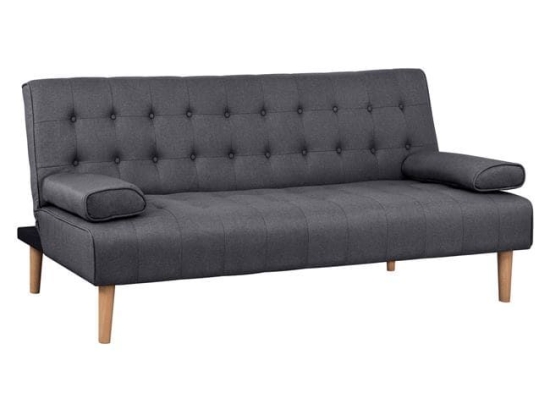 Καναπές Κρεβάτι Wanda HM3149.01 Grey 190X84X83Y εκ. Ύφασμα