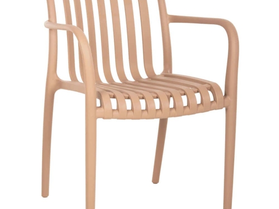 Πολυθρόνα Tippy HM5940.03 55x55x81cm Cappuccino