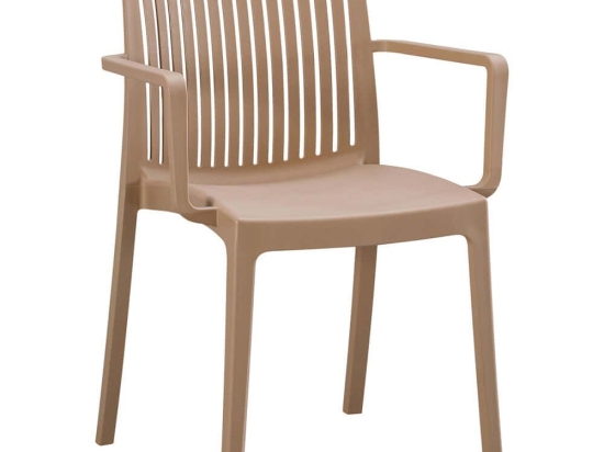 Πολυθρόνα Ida HM6127.05 41,3x54,2x81,8cm Cappuccino