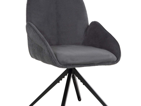 Πολυθρόνα Shai HM9844.03 61x63x93cm Grey Μέταλλο,Ύφασμα