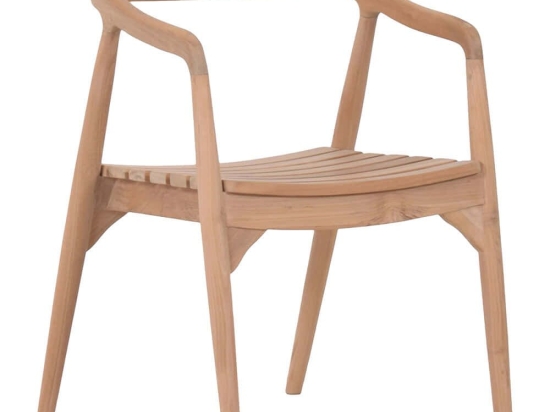 Πολυθρόνα Ebenizer HM18106 59x78x56cm Natural