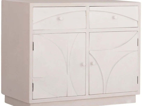 Μπουφές Santorini HM18046 107x38x82,5cm White Mdf