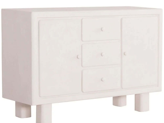 Μπουφές Santorini HM18048 120x38x80cm White Mdf