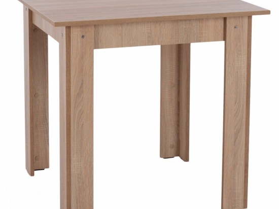 Τραπέζι Κουζίνας Kelvin HM2427.01 80x80x77cm Sonama Oak Μελαμίνη